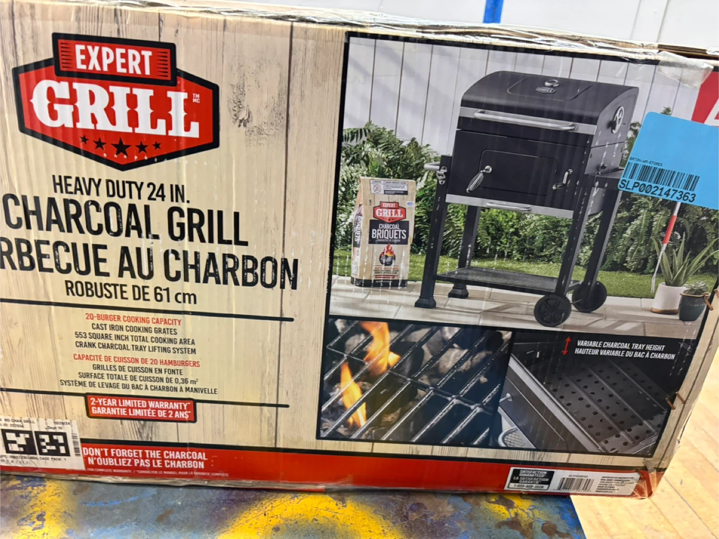 Expert Grill Heavy Duty 24 In. Charcoal Grill - photo 3