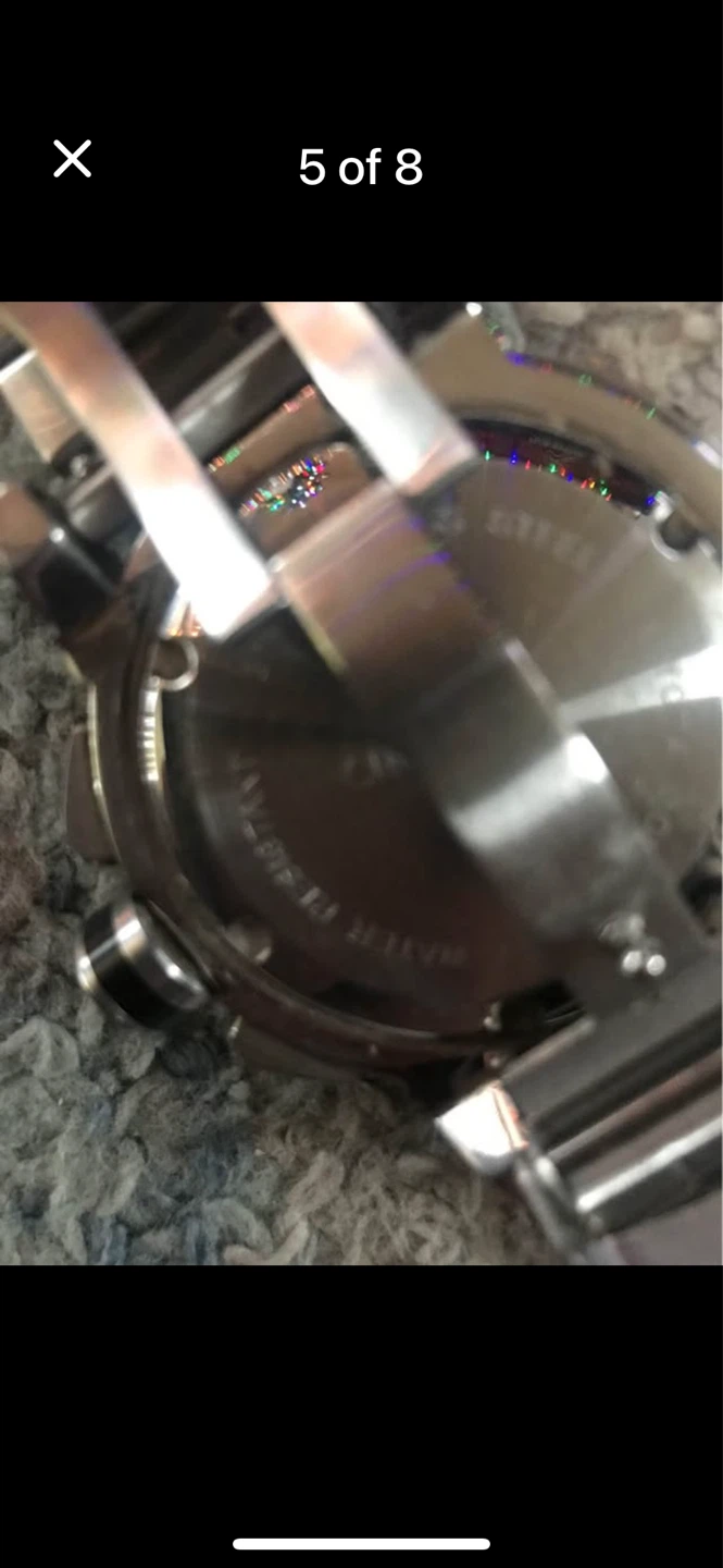 Stainless steel watch - photo 5