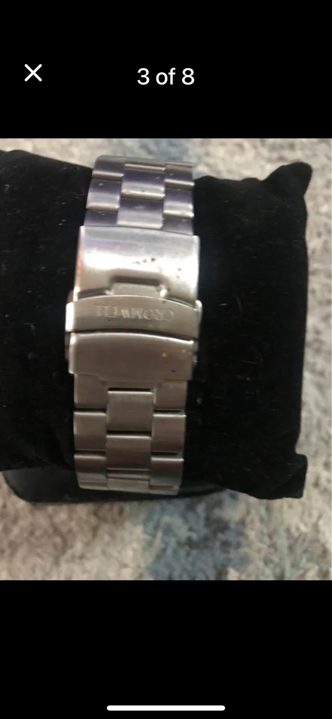 Stainless steel watch - photo 3