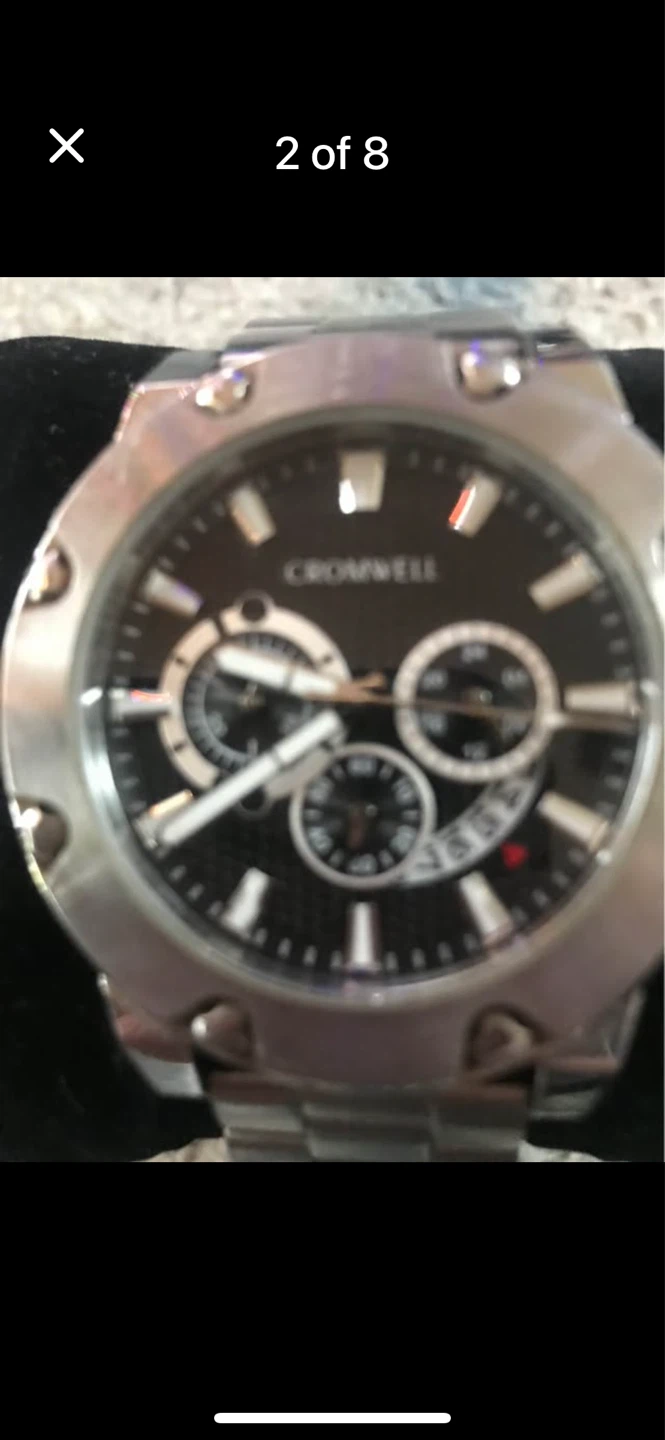 Stainless steel watch - photo 2
