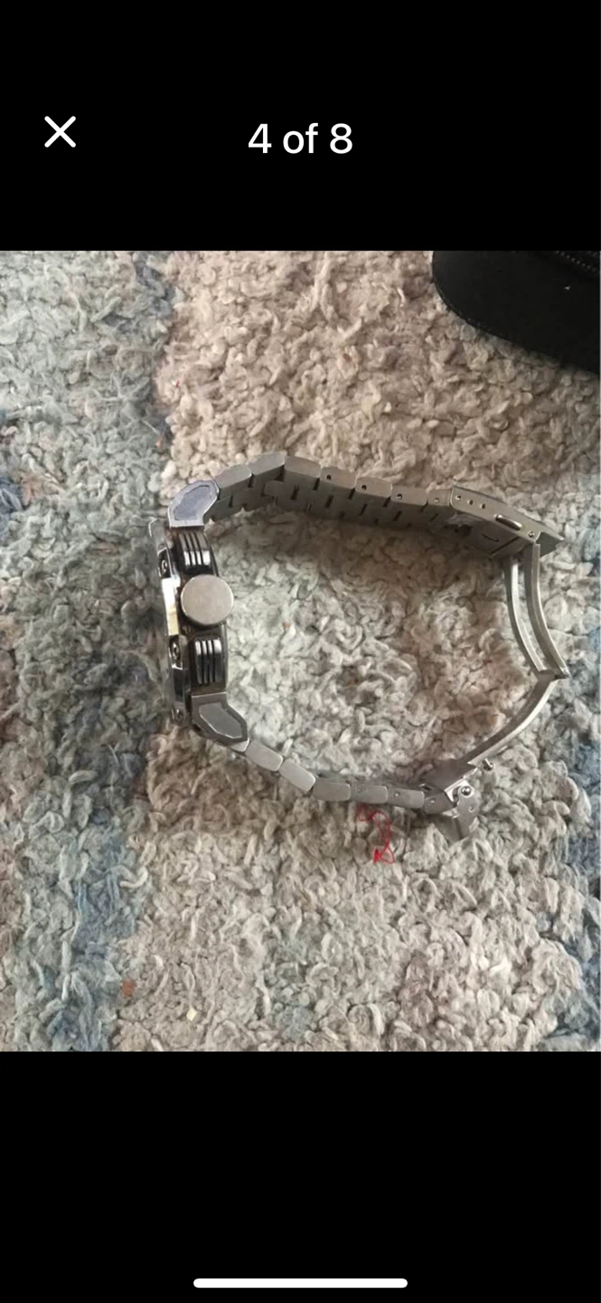 Stainless steel watch - photo 4
