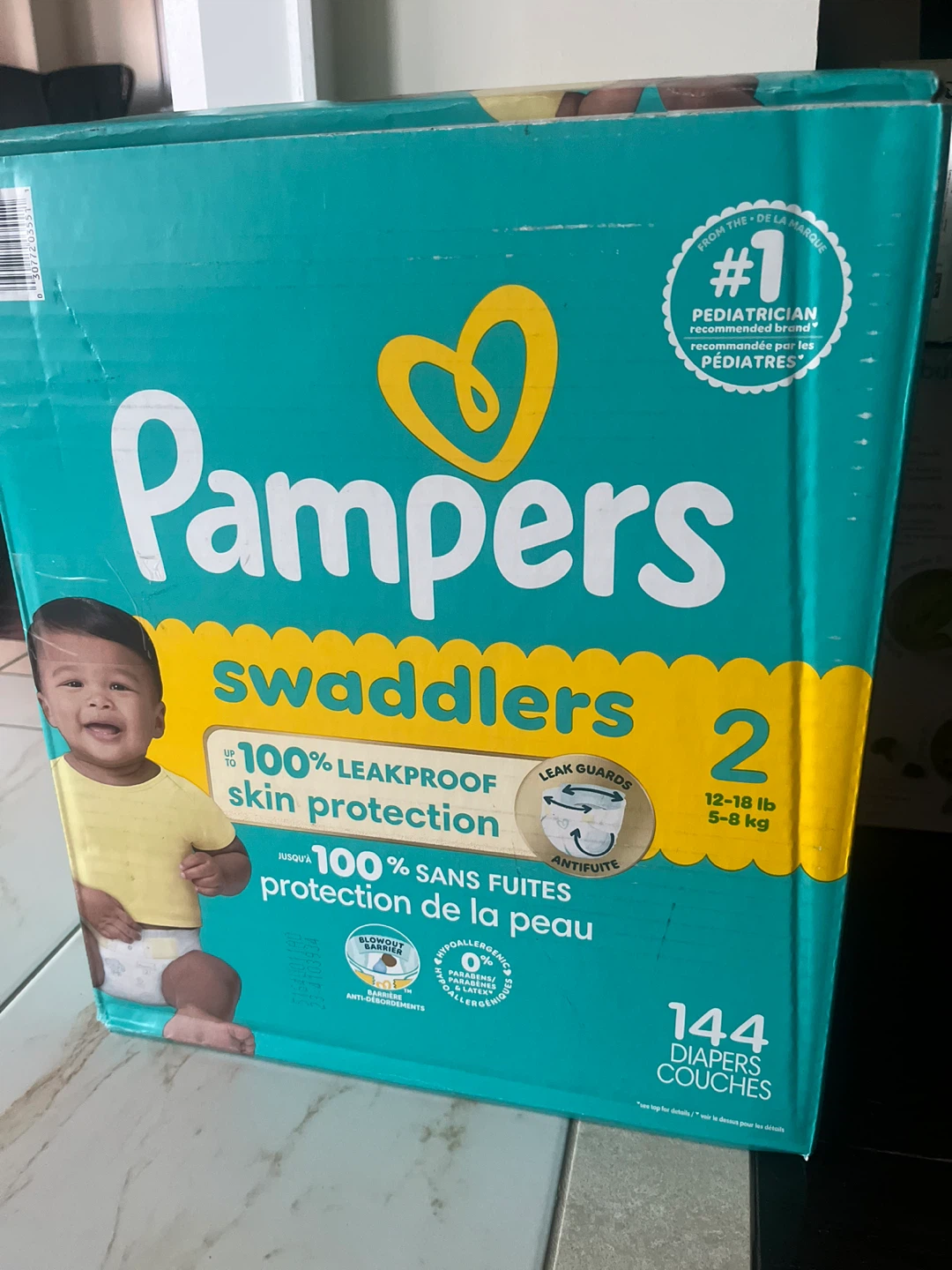 Pampers Swaddlers Diapers Size 2 - 144 Count