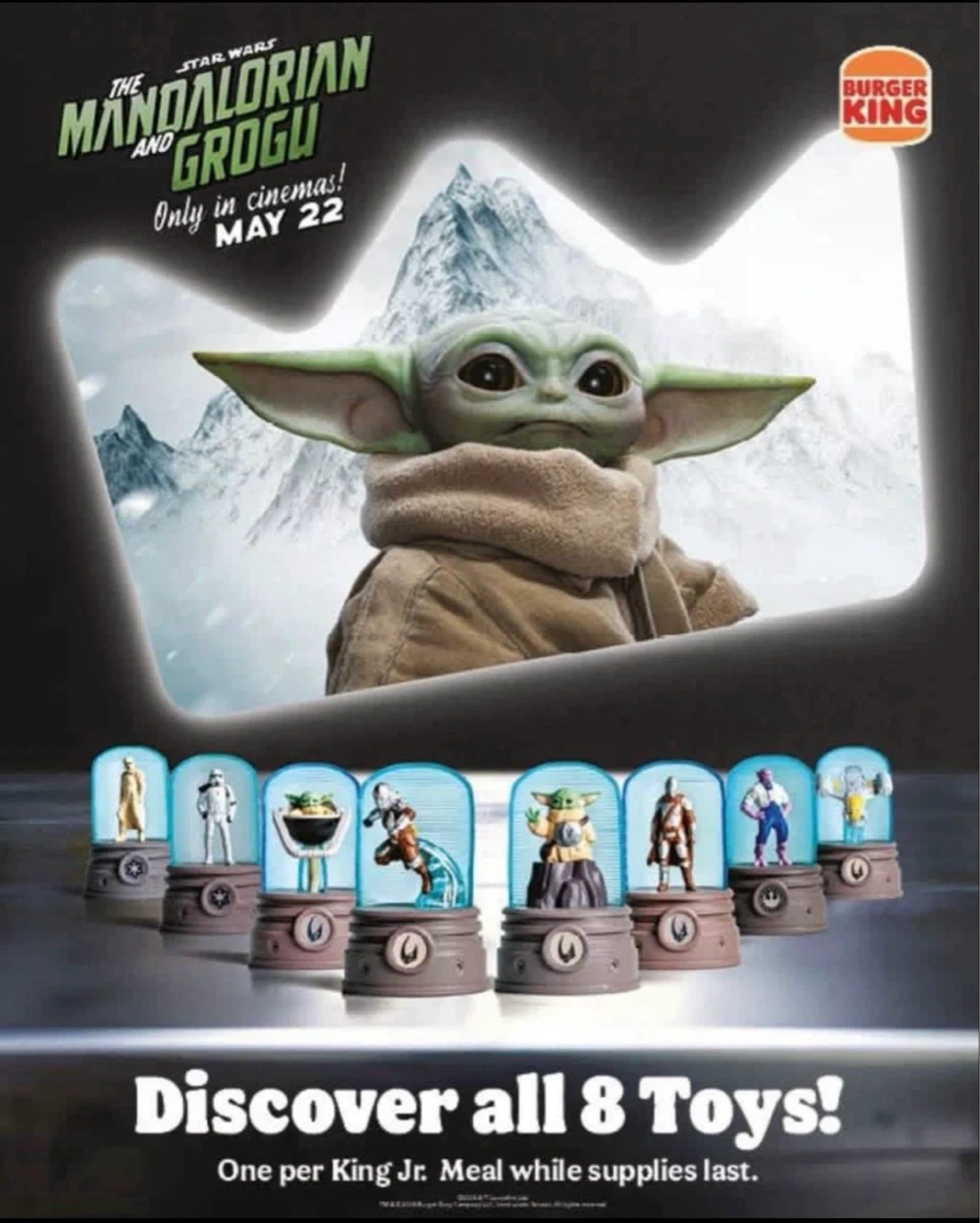 Burger King | The Mandalorian… King Jr. Toy (Grogu in Pram) - photo 4