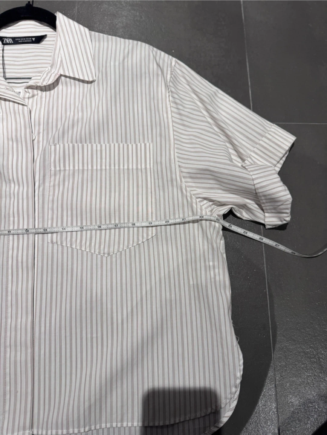 ZARA Striped Button-Up Shirt - photo 3