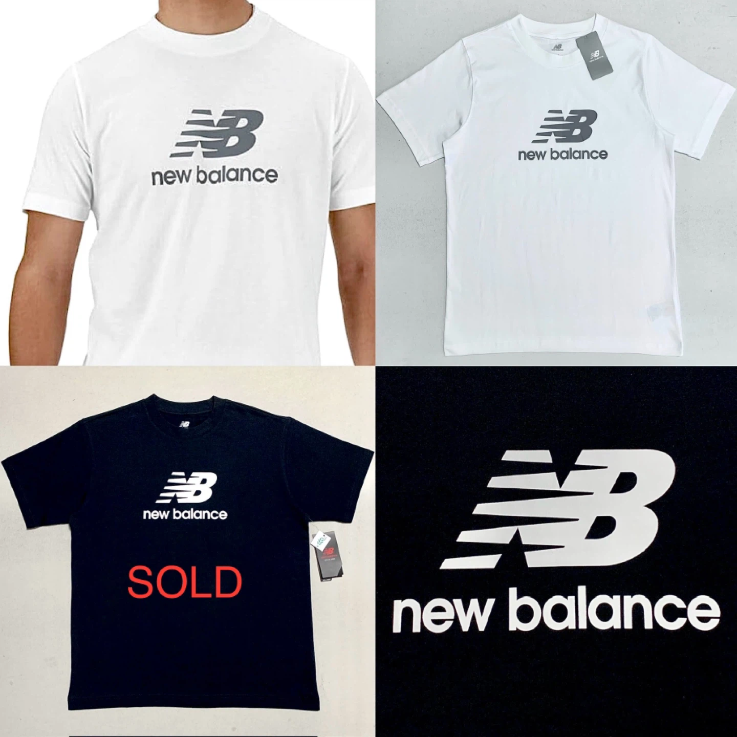 New Balance T-Shirt Size M/L/XL Crewneck Graphic Tee NEW