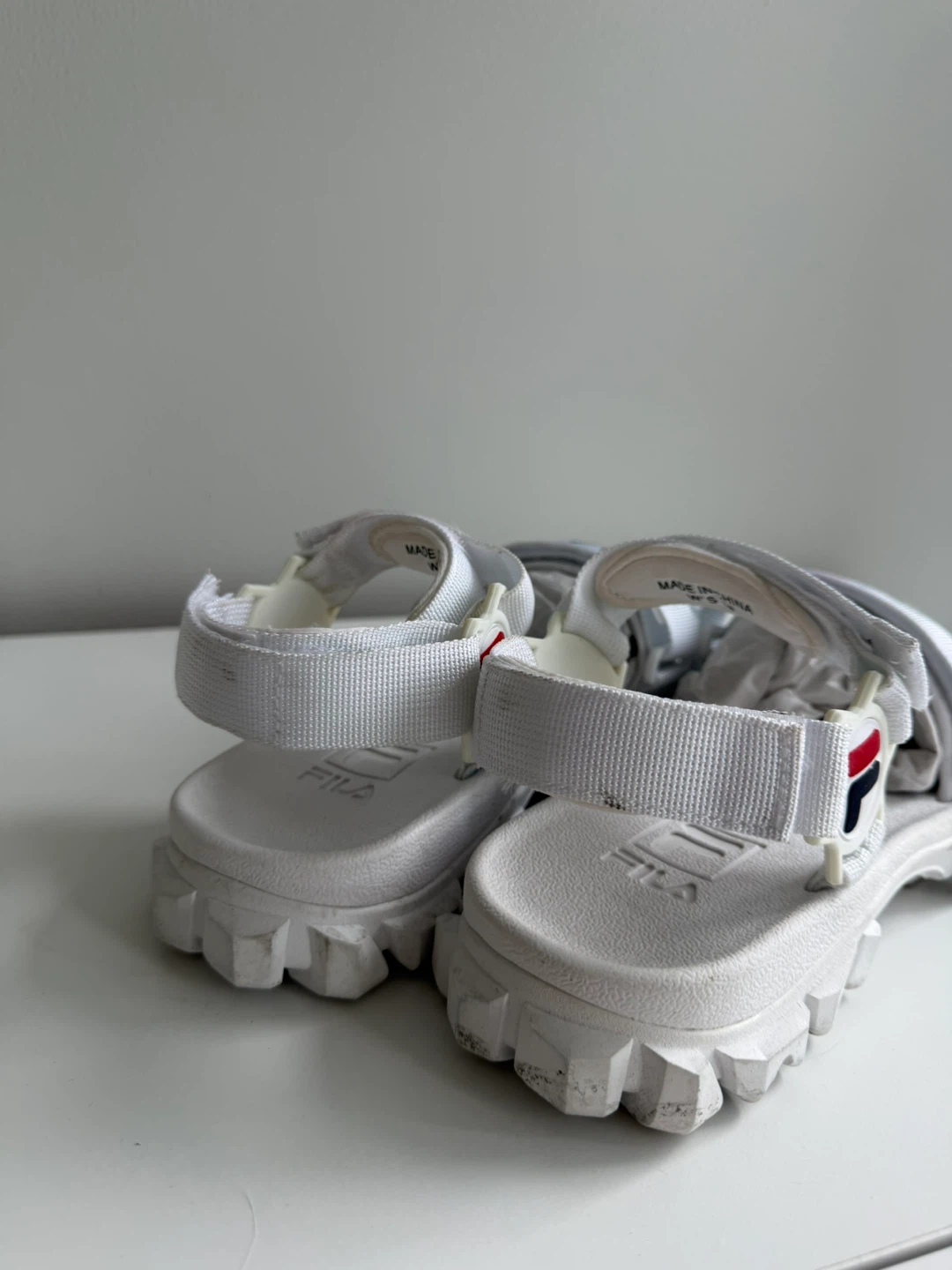 White Fila Sport Sandals - photo 3