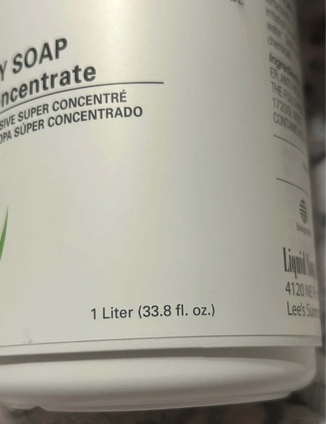 Natural Visions Laundry Soap Super Concentrate - photo 3