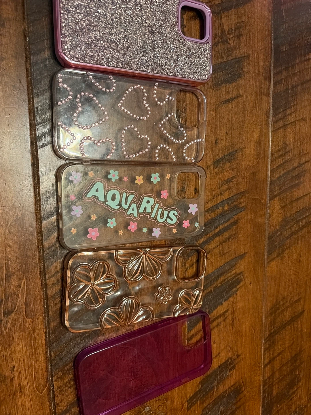 Collection of 4 Decorative Phone 13  Cases $5 each
