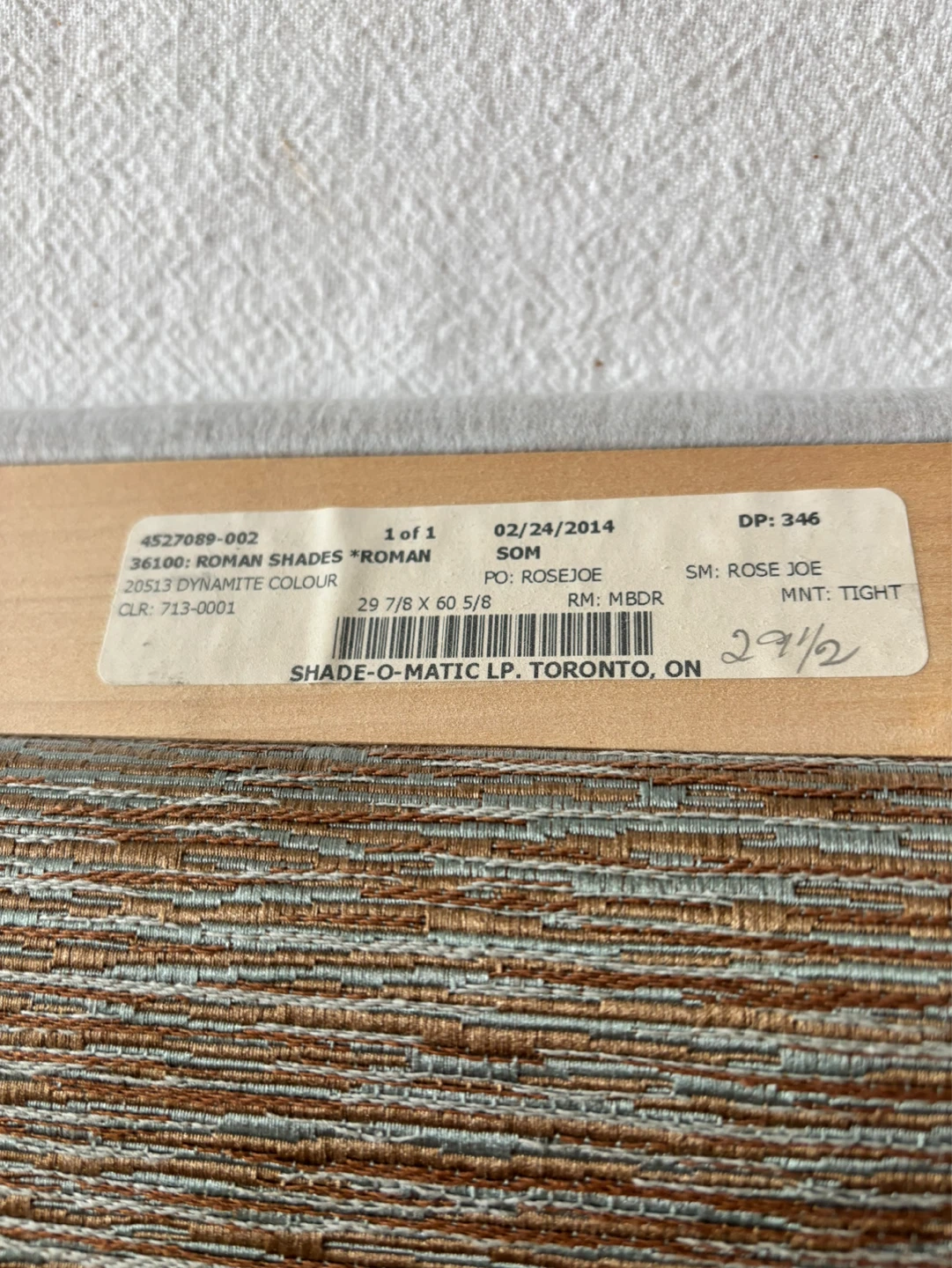 Shade-O-Matic Roman Blinds - Dynamite Colour - photo 5