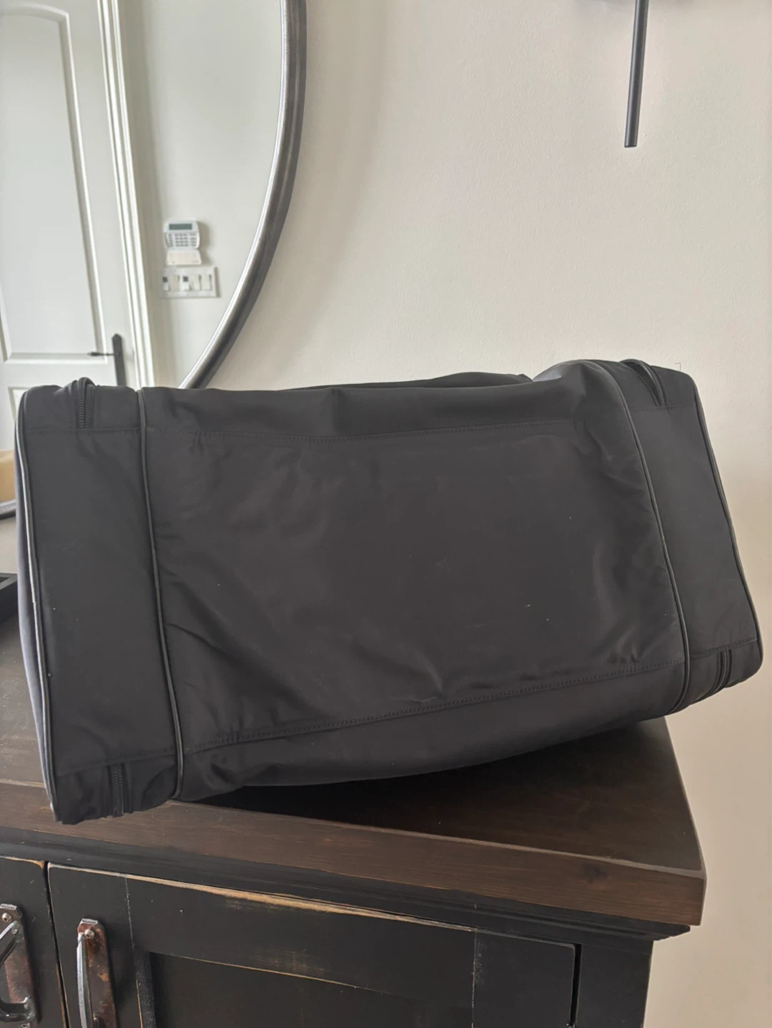 NEW Emporio Armani Black Duffel Bag - photo 5