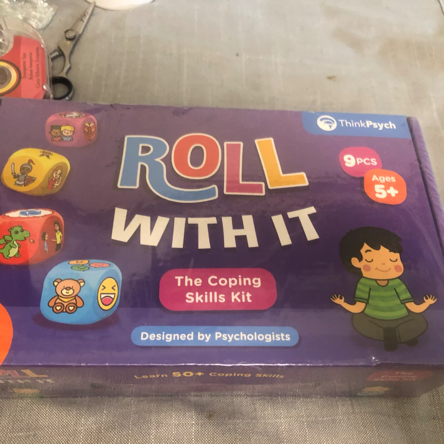 ThinkPsych Roll With It Coping Skills Kit 9 Pcs Ages 5+ - photo 4