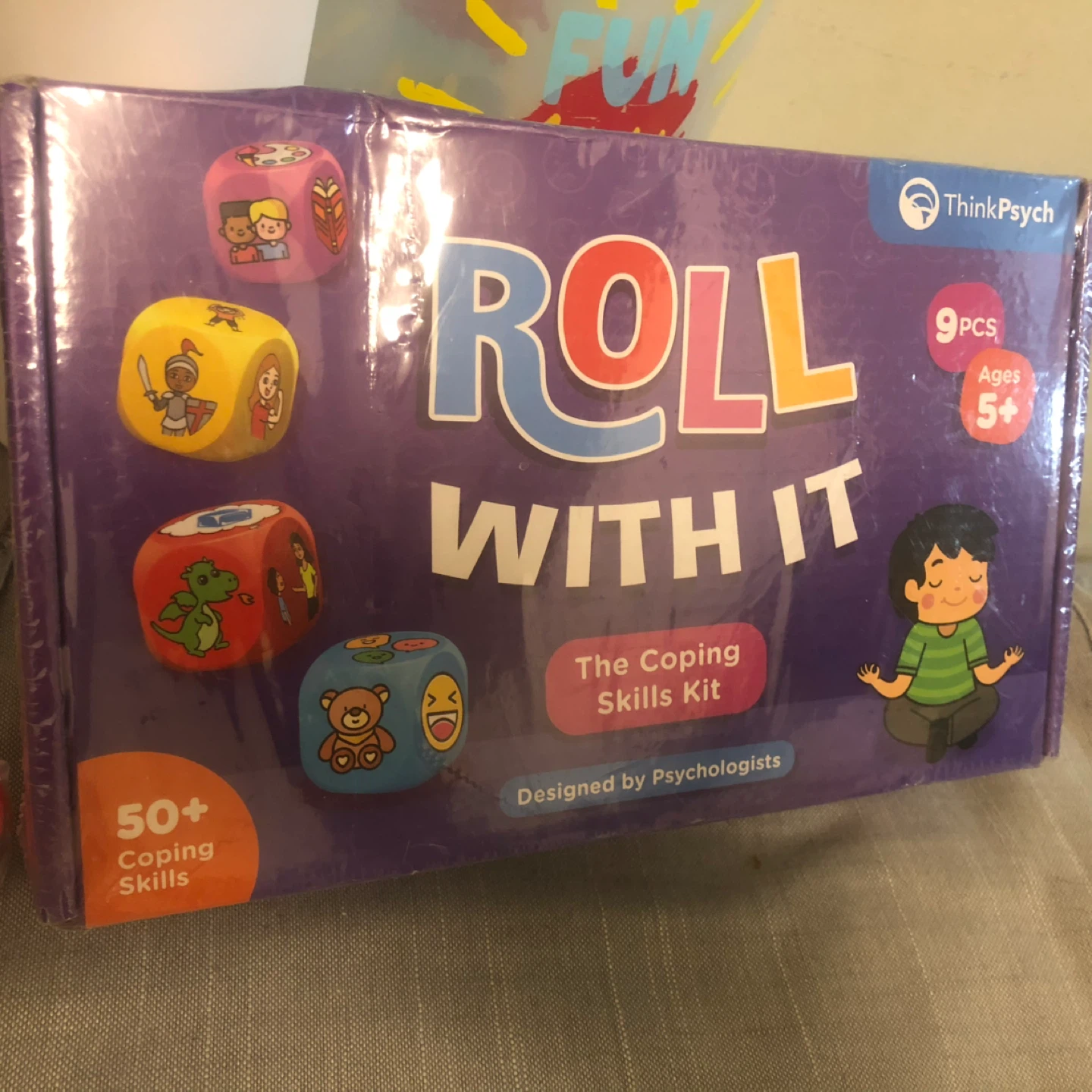 ThinkPsych Roll With It Coping Skills Kit 9 Pcs Ages 5+ - photo 3