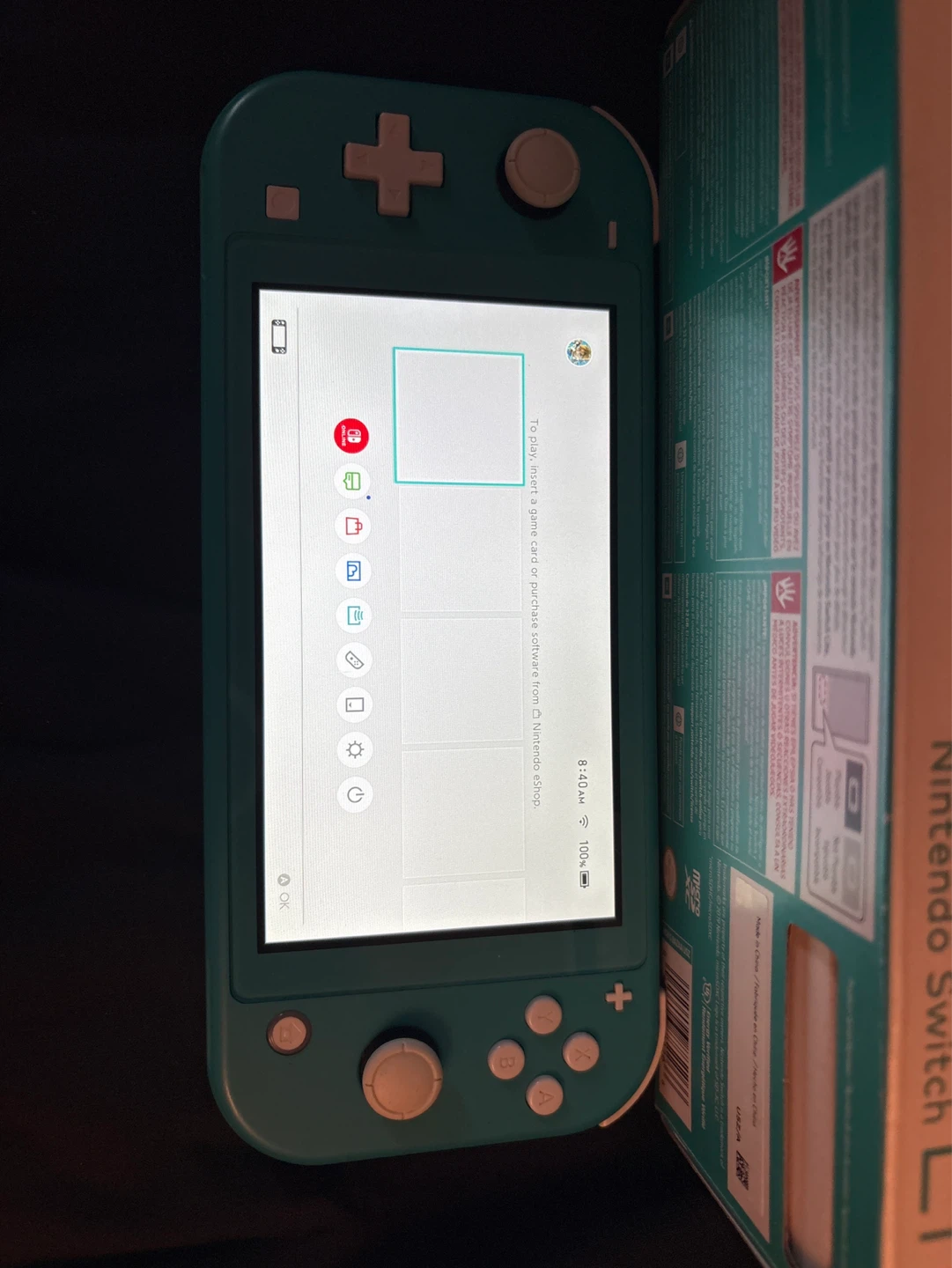 Nintendo Switch Lite Turquoise - Includes Carrying Case - photo 2