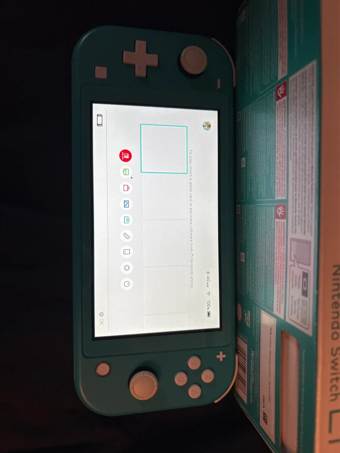 Nintendo Switch Lite Turquoise - Includes Carrying Case - photo 2