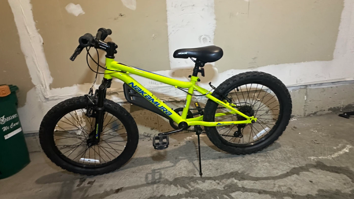 20” Nakamura Kids Bike - Lime Green
