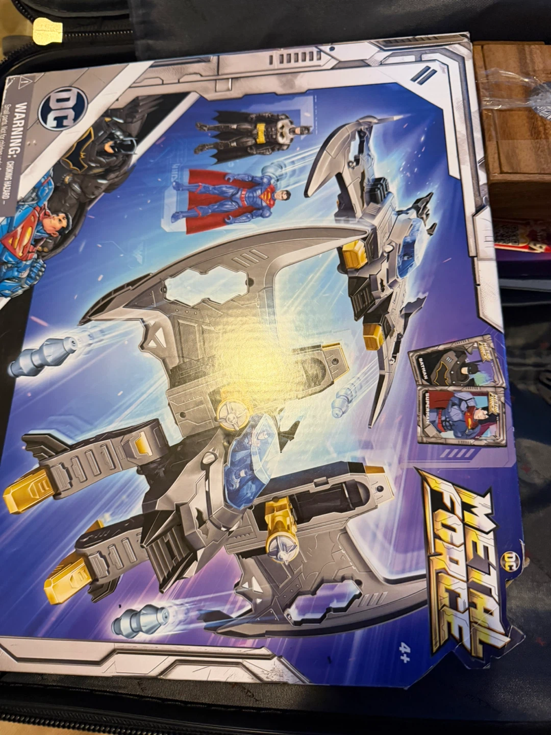 DC Metal Force Batman & Superman Vehicle Toy
