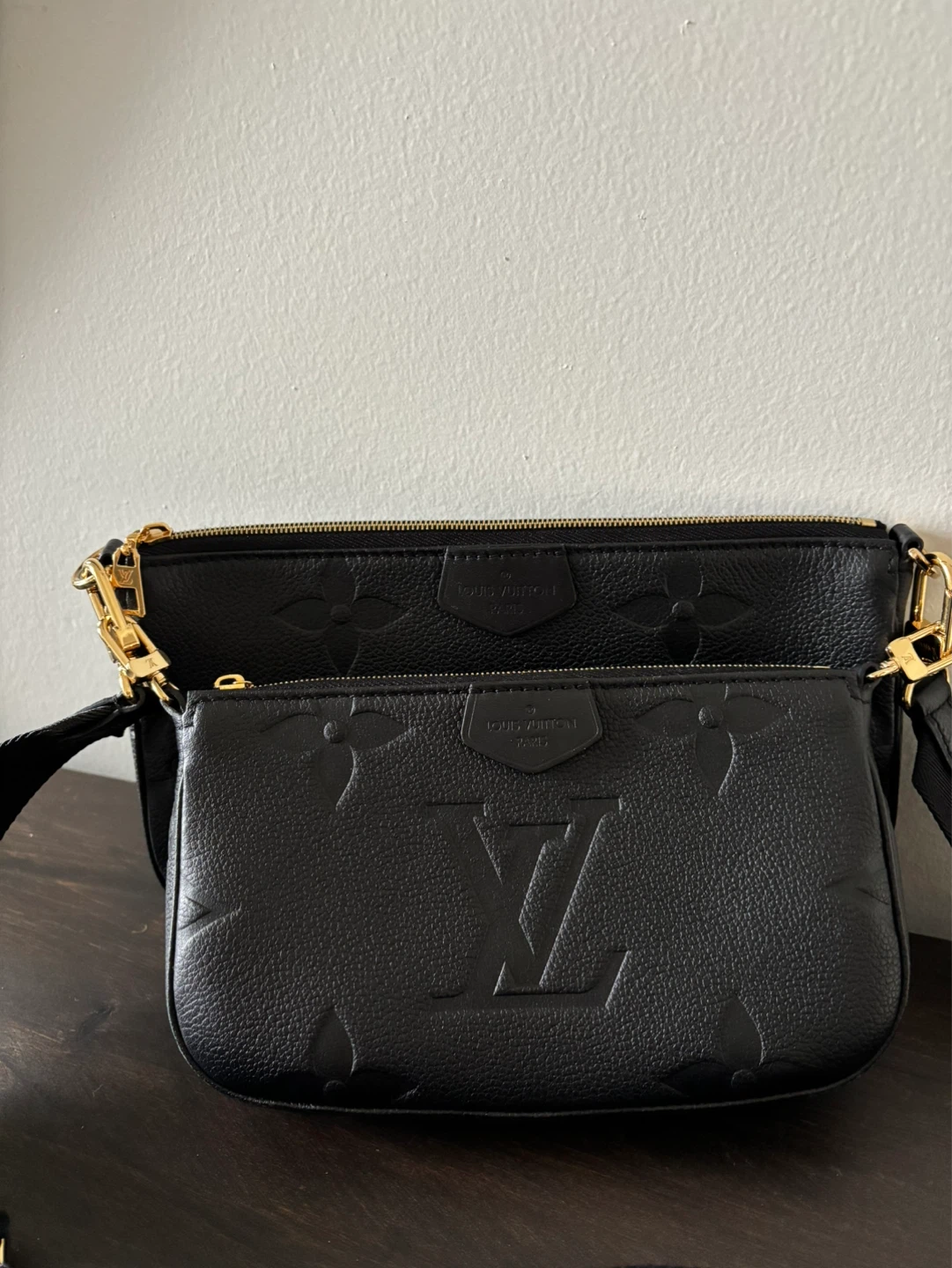 LOUIS VUITTON MULTI POCHETTE ACCESSORIES COMES WITH EXTRA STRAP - photo 2