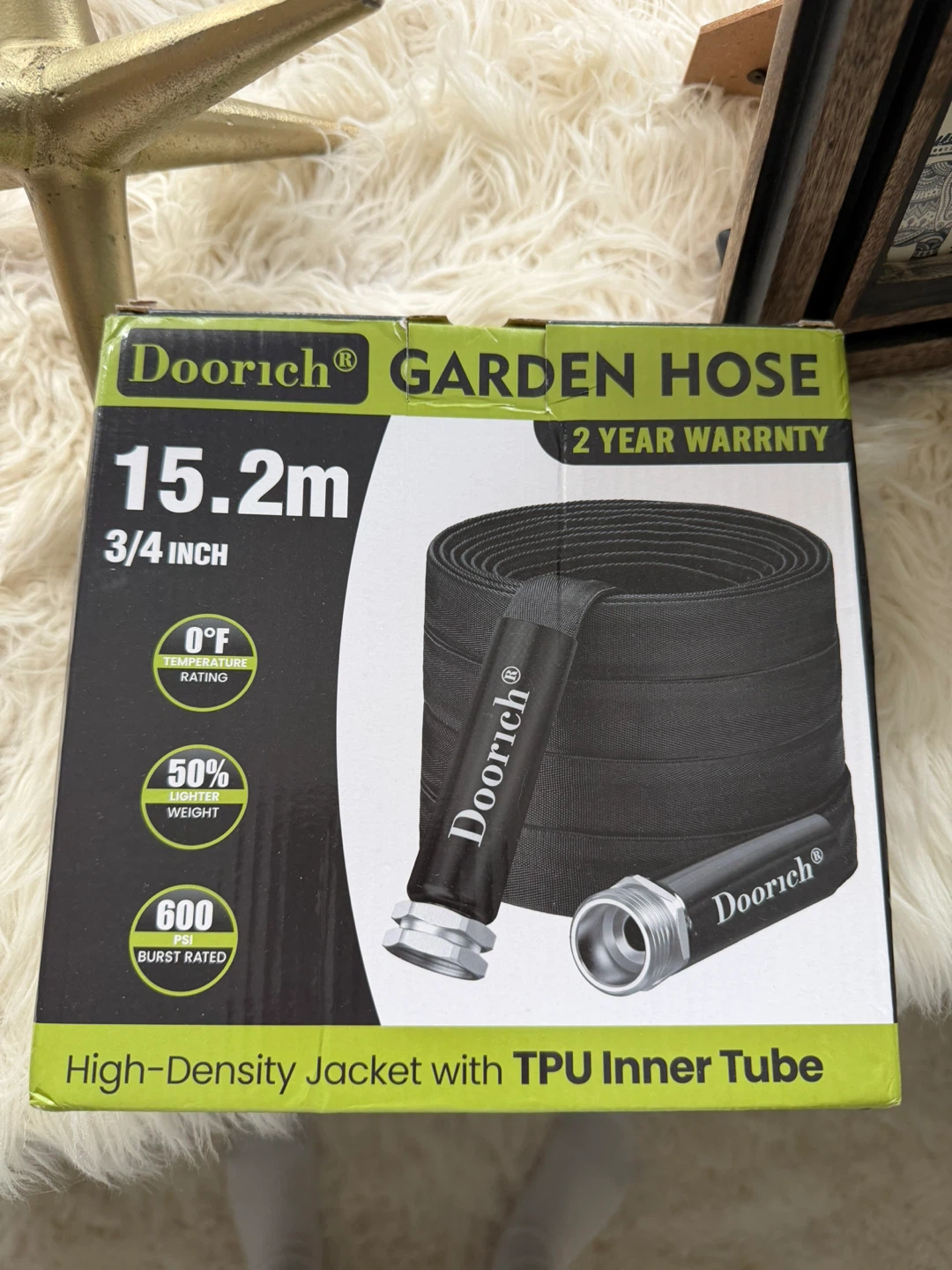 Doorich Garden Hose 15.2m 3/4 Inch