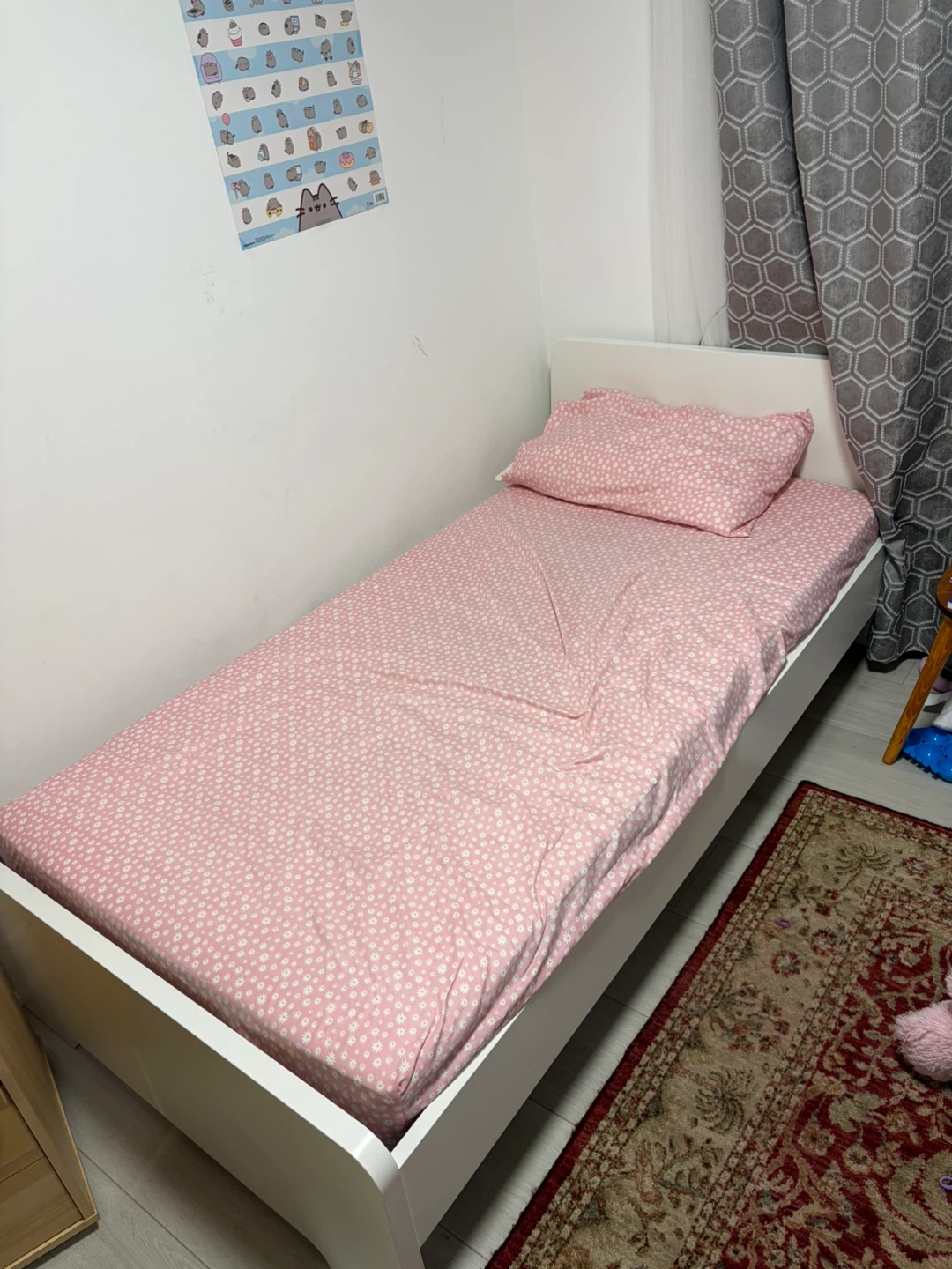 Single Bed Frame with mattress - photo 5