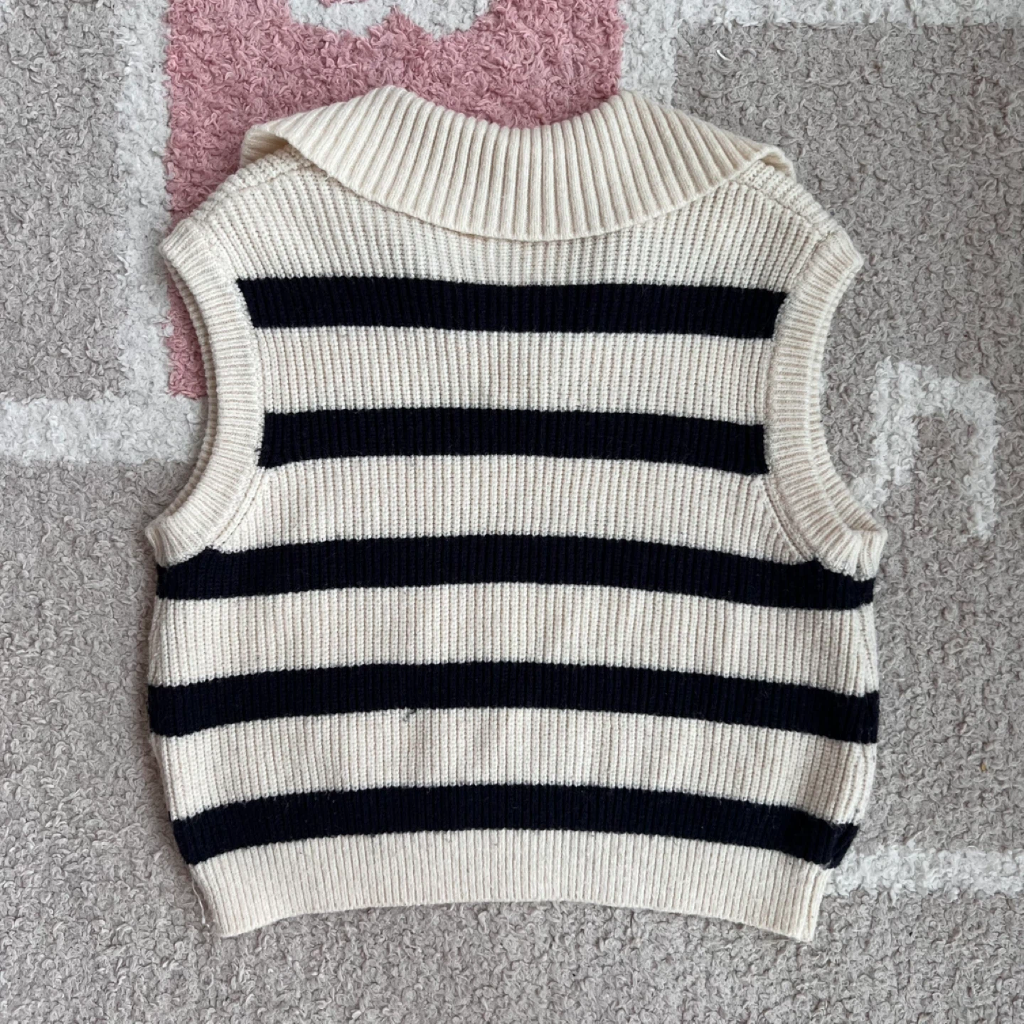 Zara Kids Striped Sweater Vest Size 2/3 Years - photo 3