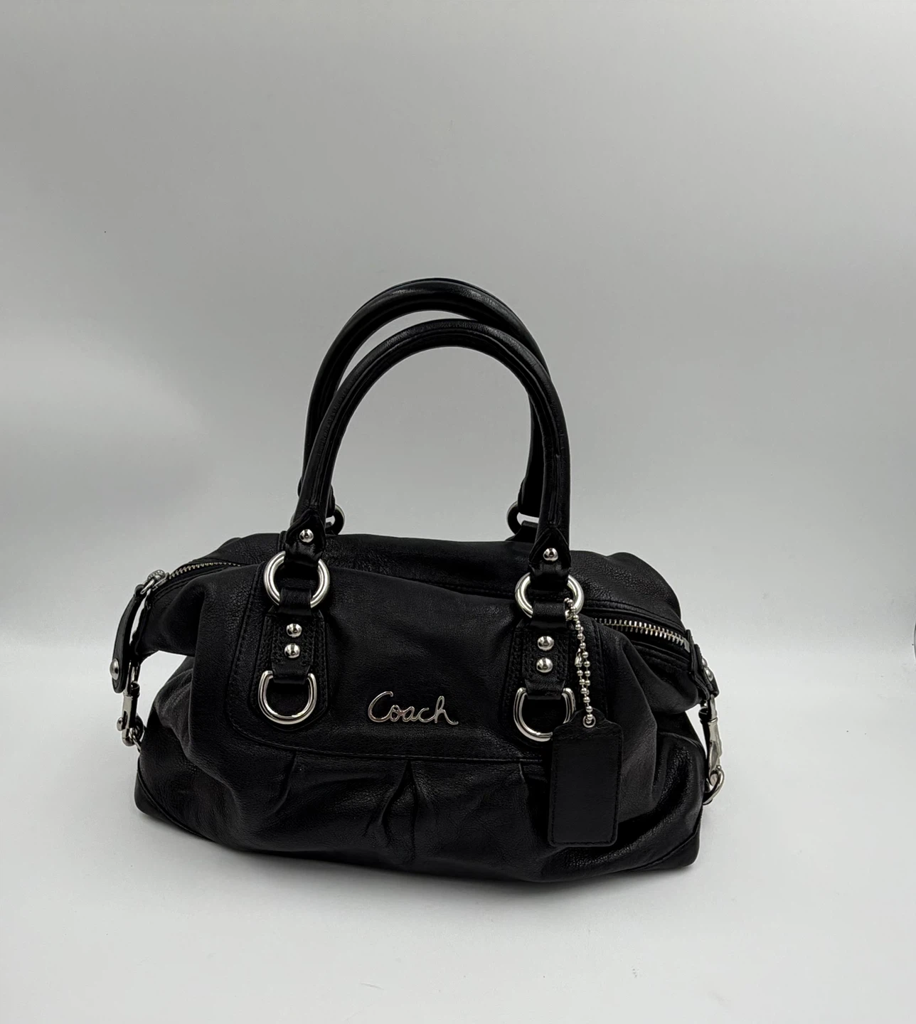 Coach Leather Satchel Handbag