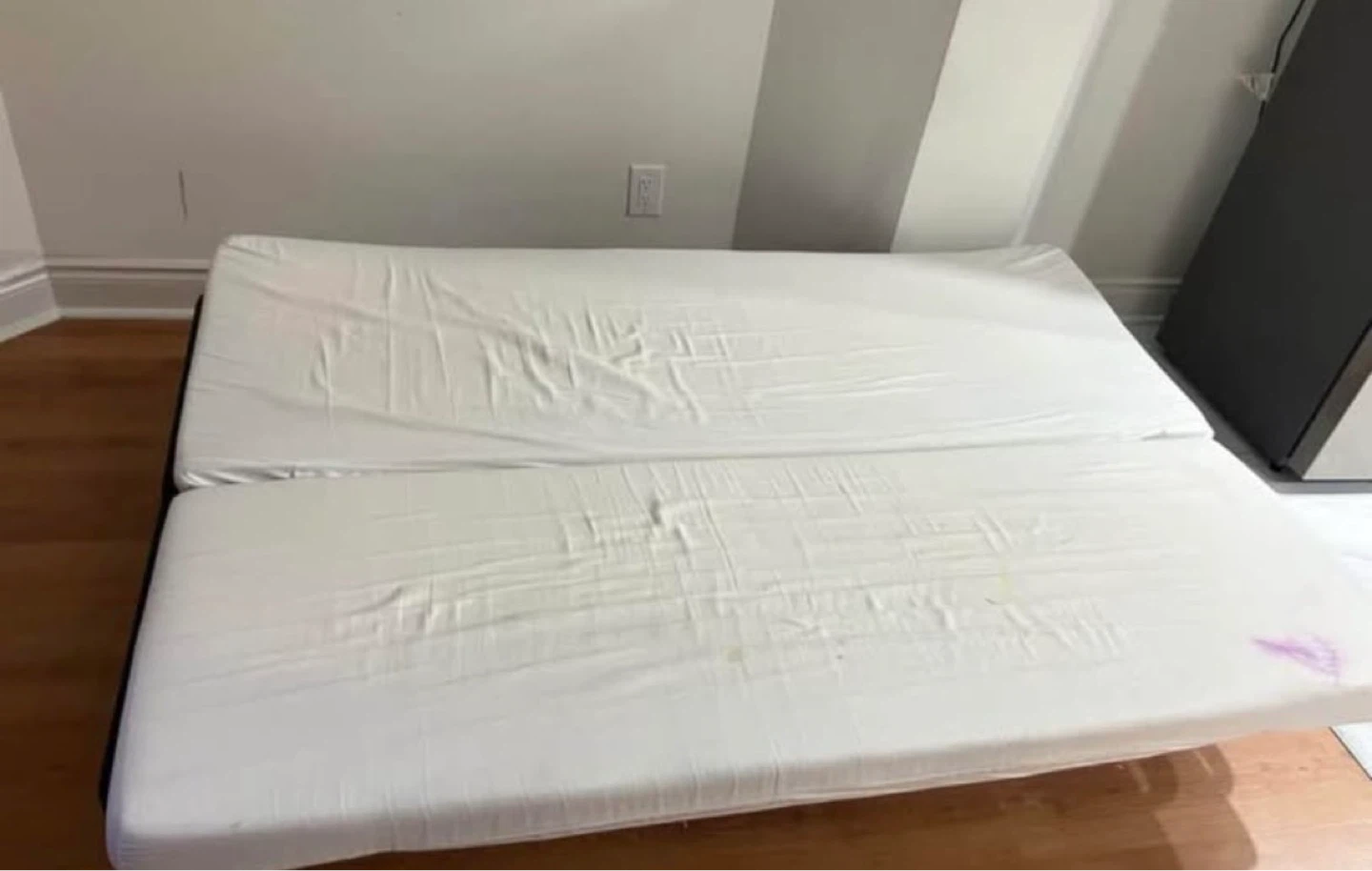 Sofa bed frame with mattress - photo 4