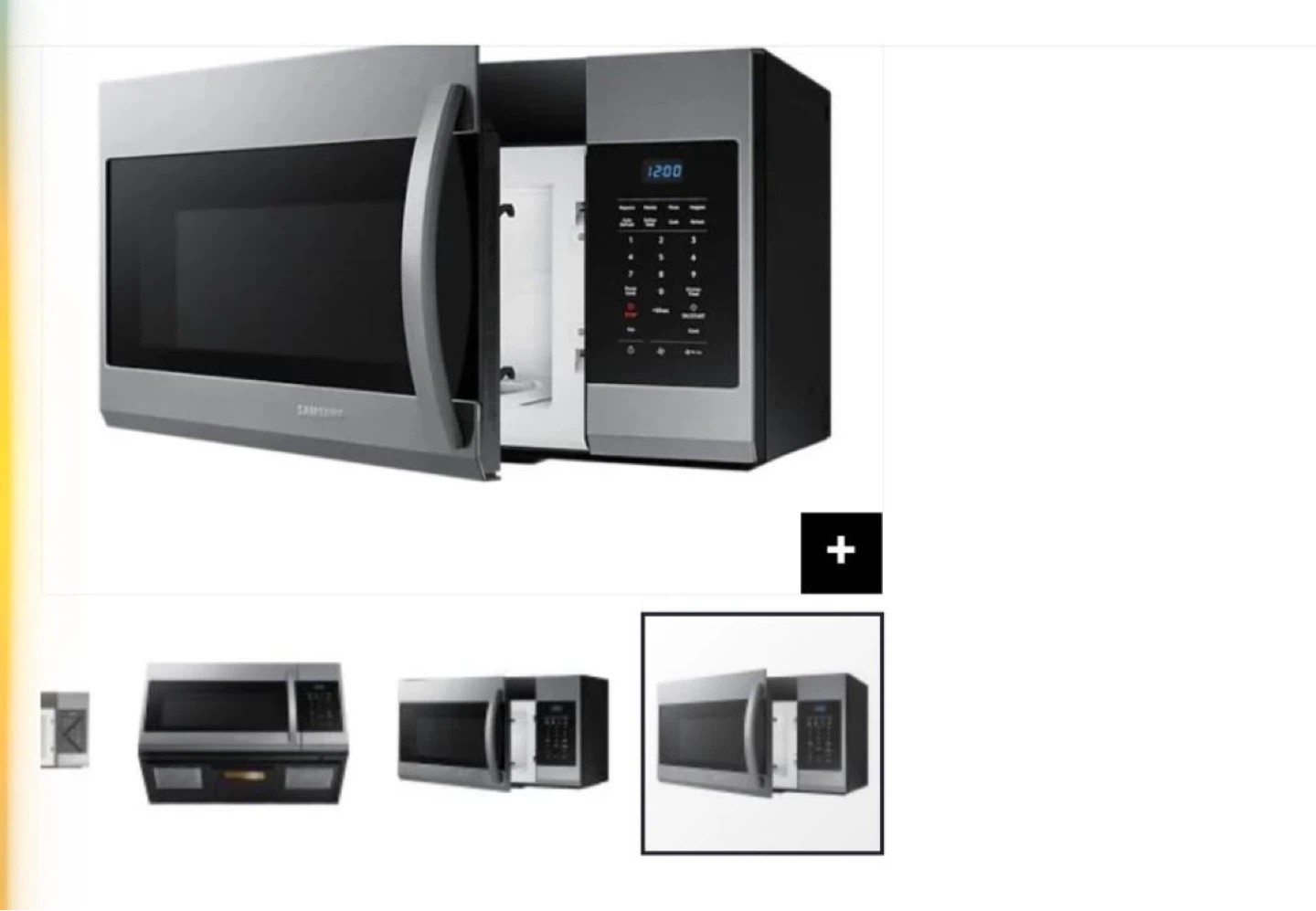 Samsung Microwave ME17R7011ES/AC