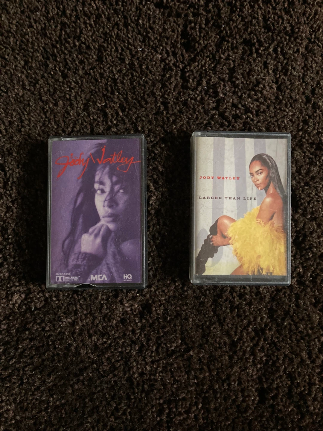 Jody Watley Cassette Tapes - Jody Watley & Larger Than Life