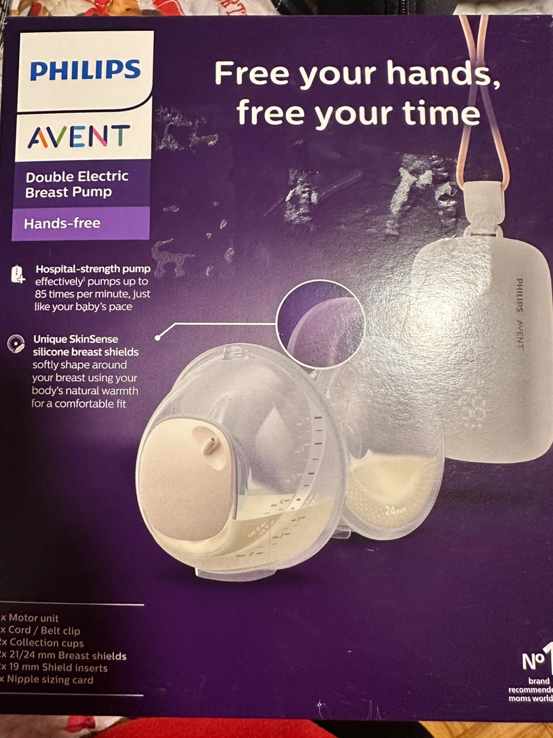 Philips Avent Double Electric Breast Pump - Hands-free