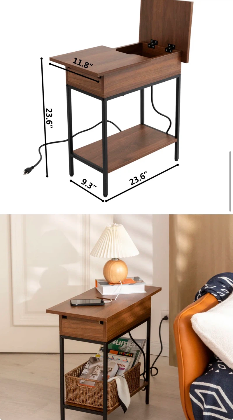 WAYFAIR - Biyanca Black Console/side/end Table - photo 4