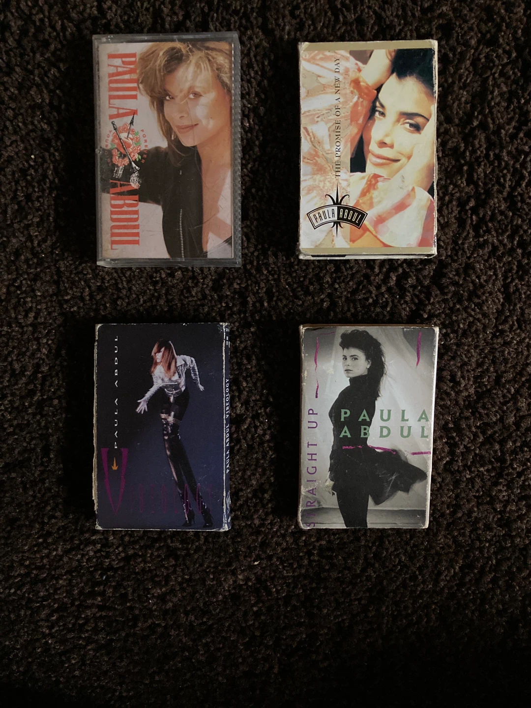 Paula Abdul Cassette Tape Bundle