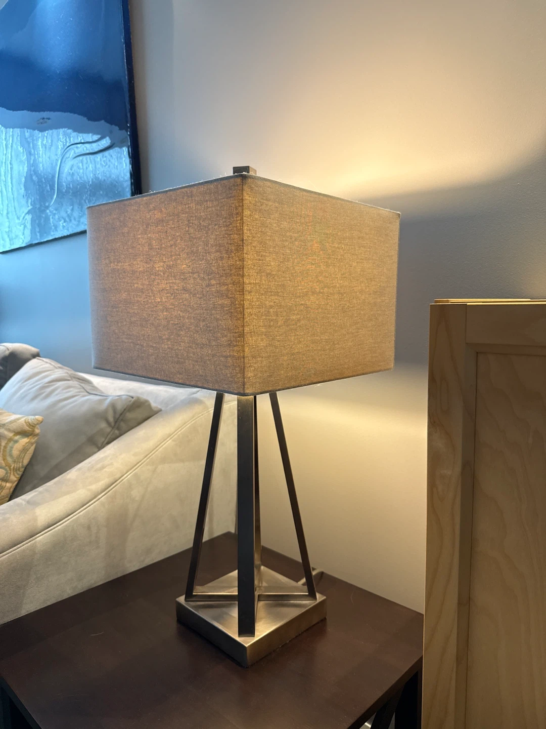 Modern Square Table Lamp - photo 3
