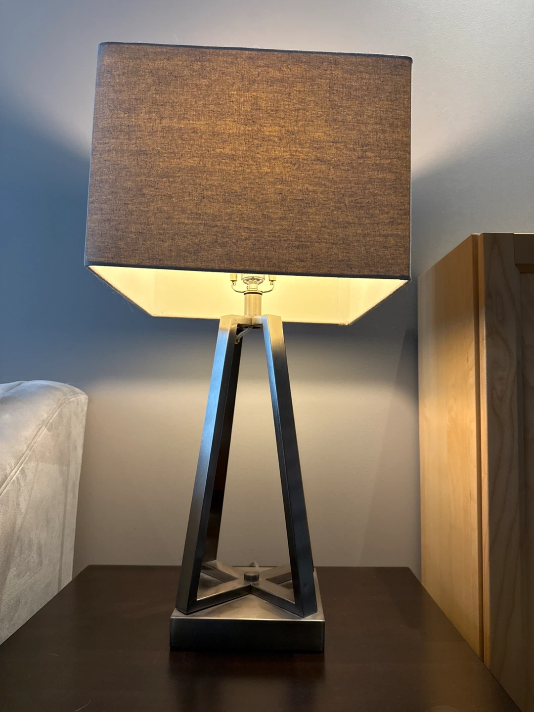 Modern Square Table Lamp - photo 2