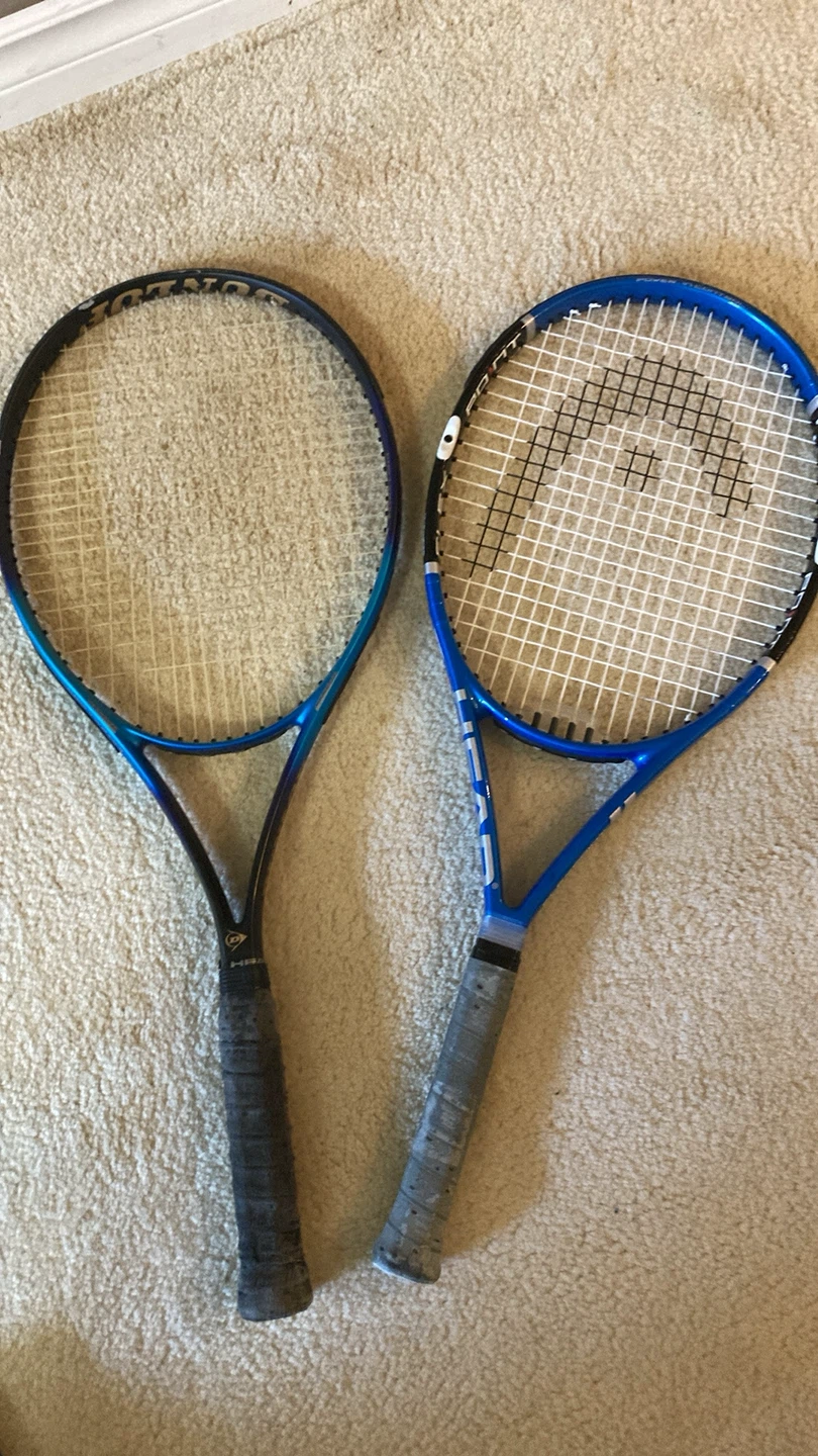 Dunlop and Head Tennis Racquets