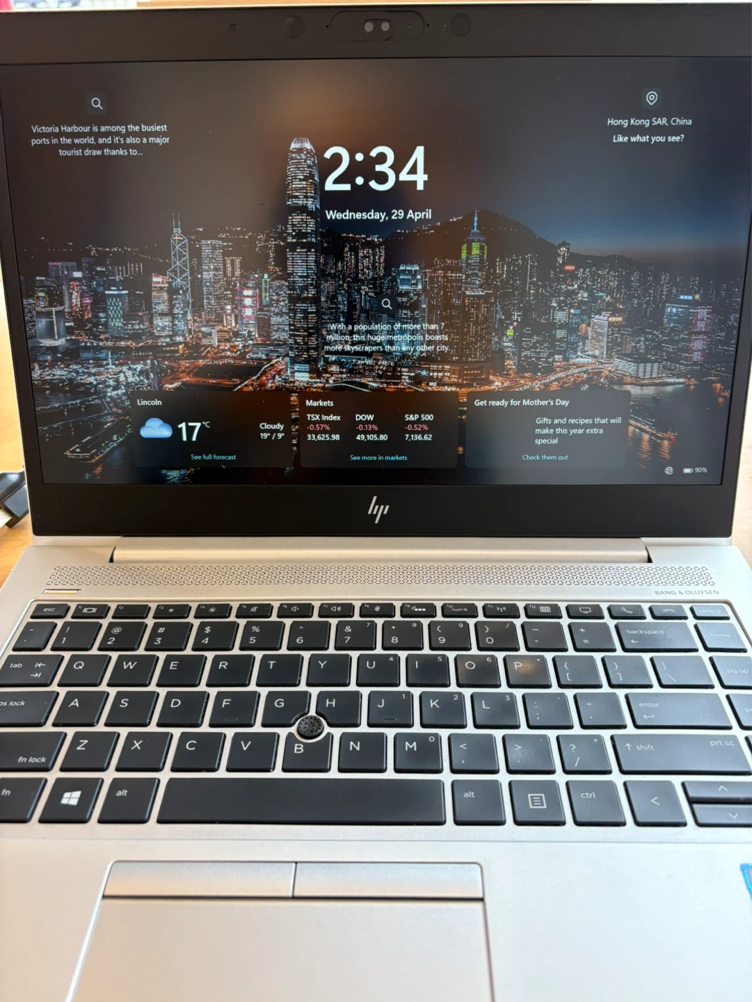HP Elitebook  16g ram 512ssd icore7