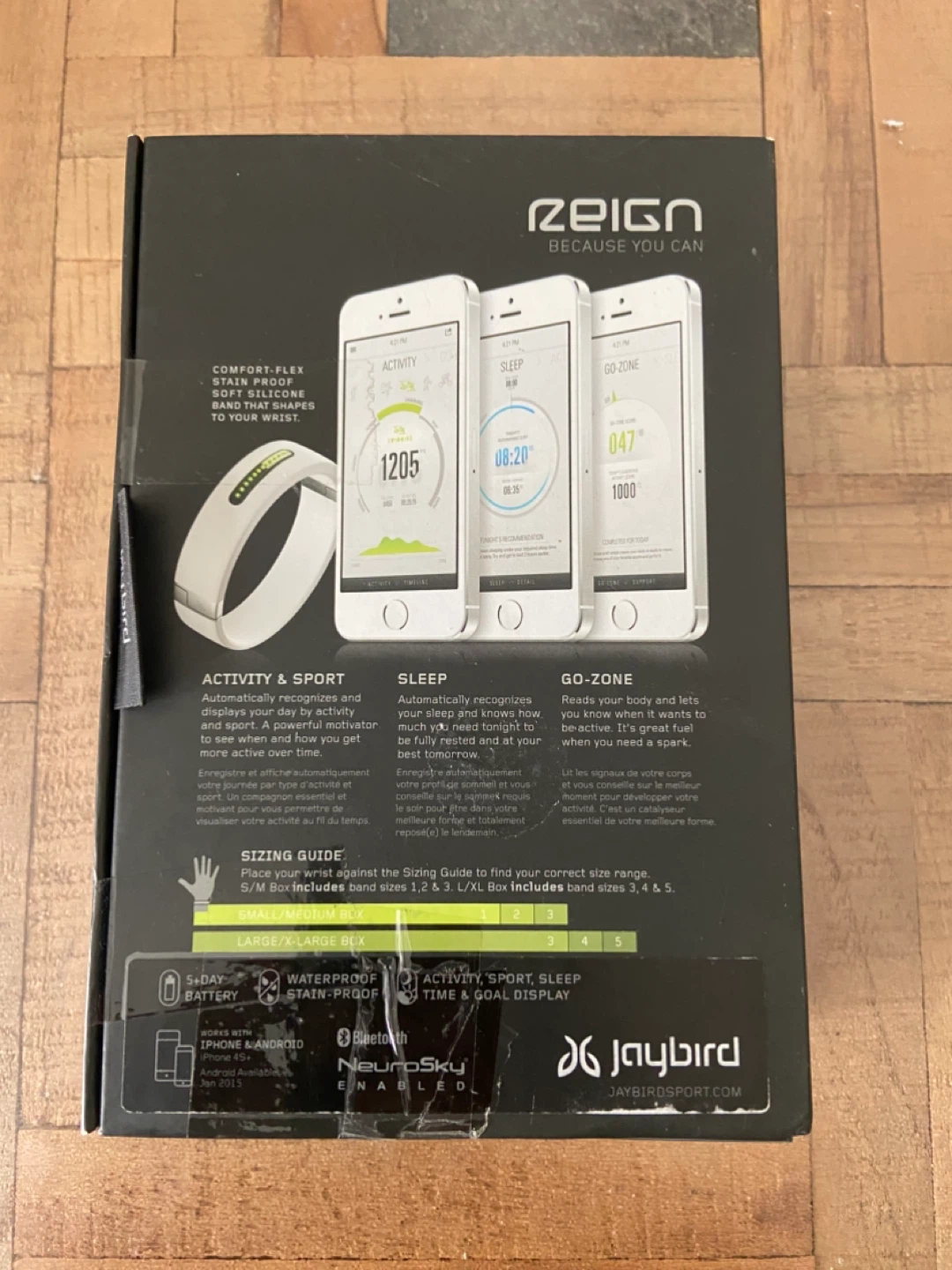 JayBird Reign Advanced Activity Tracker White Size Large/X-Large - photo 2