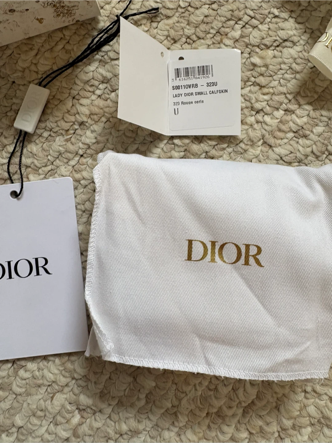 Dior Lady Dior calfskin card holder - photo 4