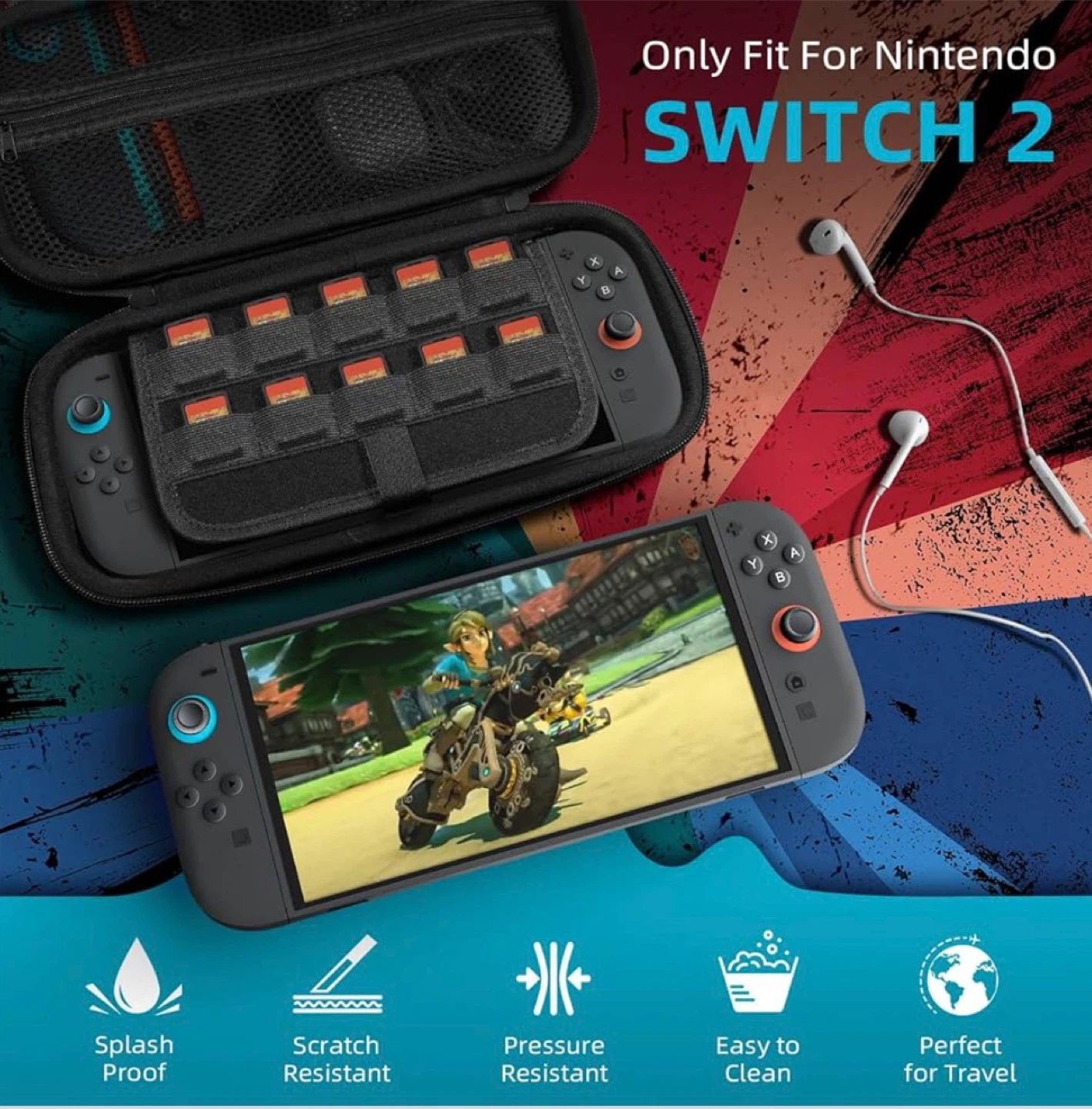 Nintendo Switch 2 Carrying Case with Accessories - photo 3