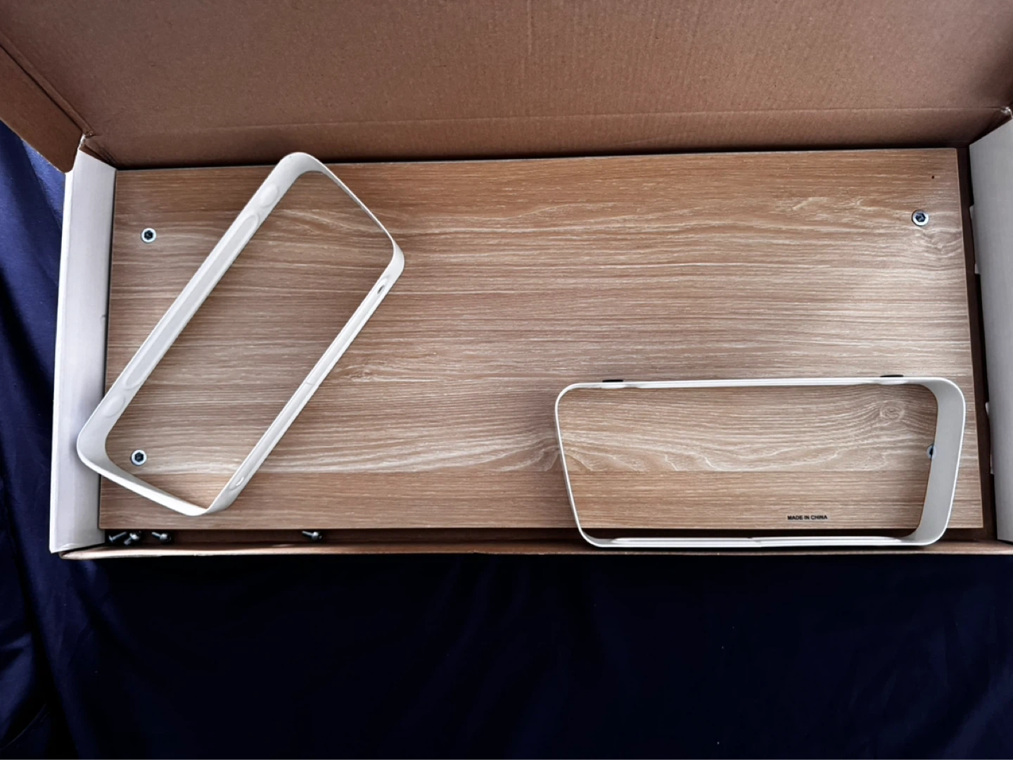 VIVO Light Wood/White Monitor Riser Stand-V000WM - photo 2