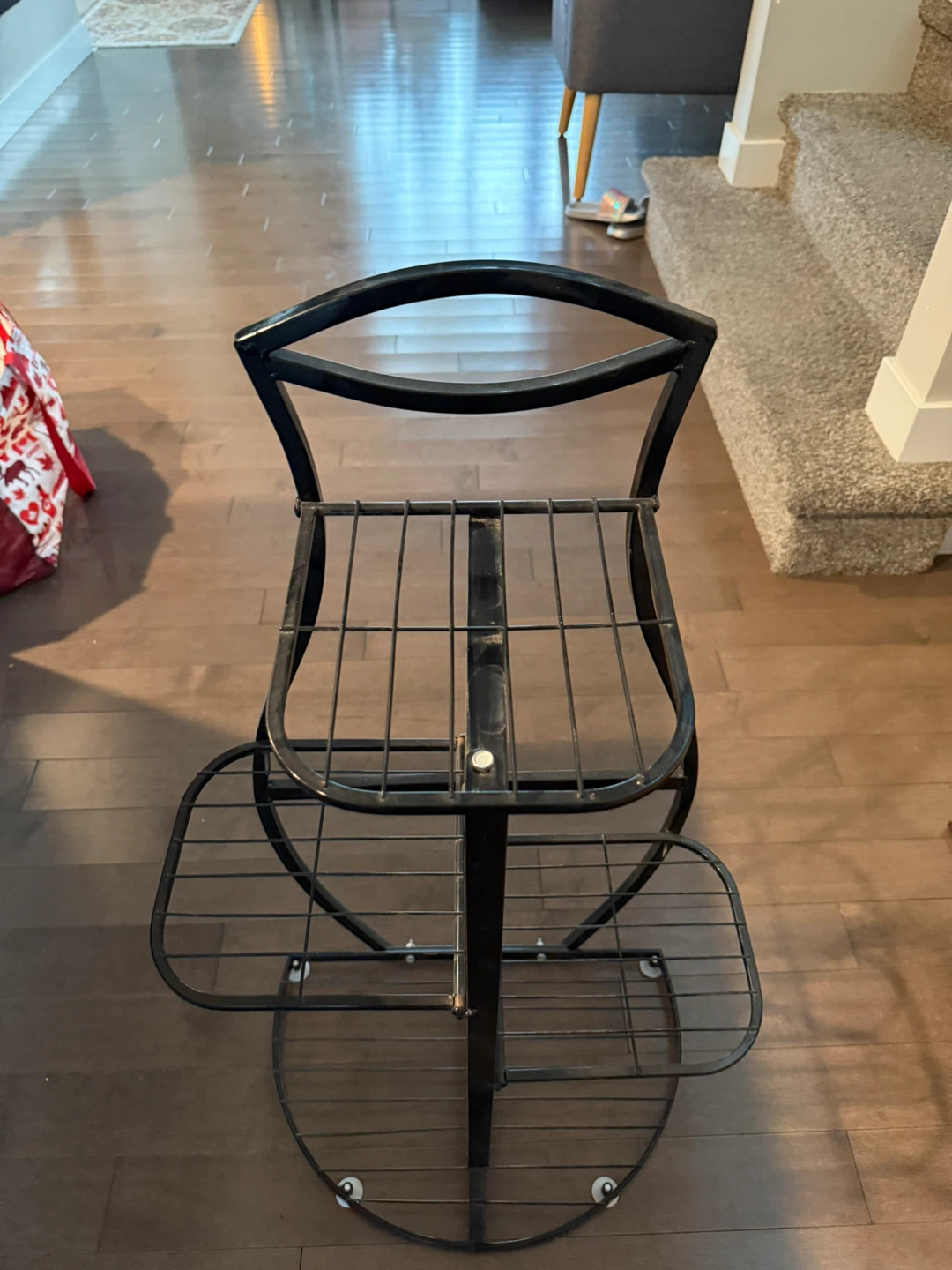 Black Metal Plant Stand