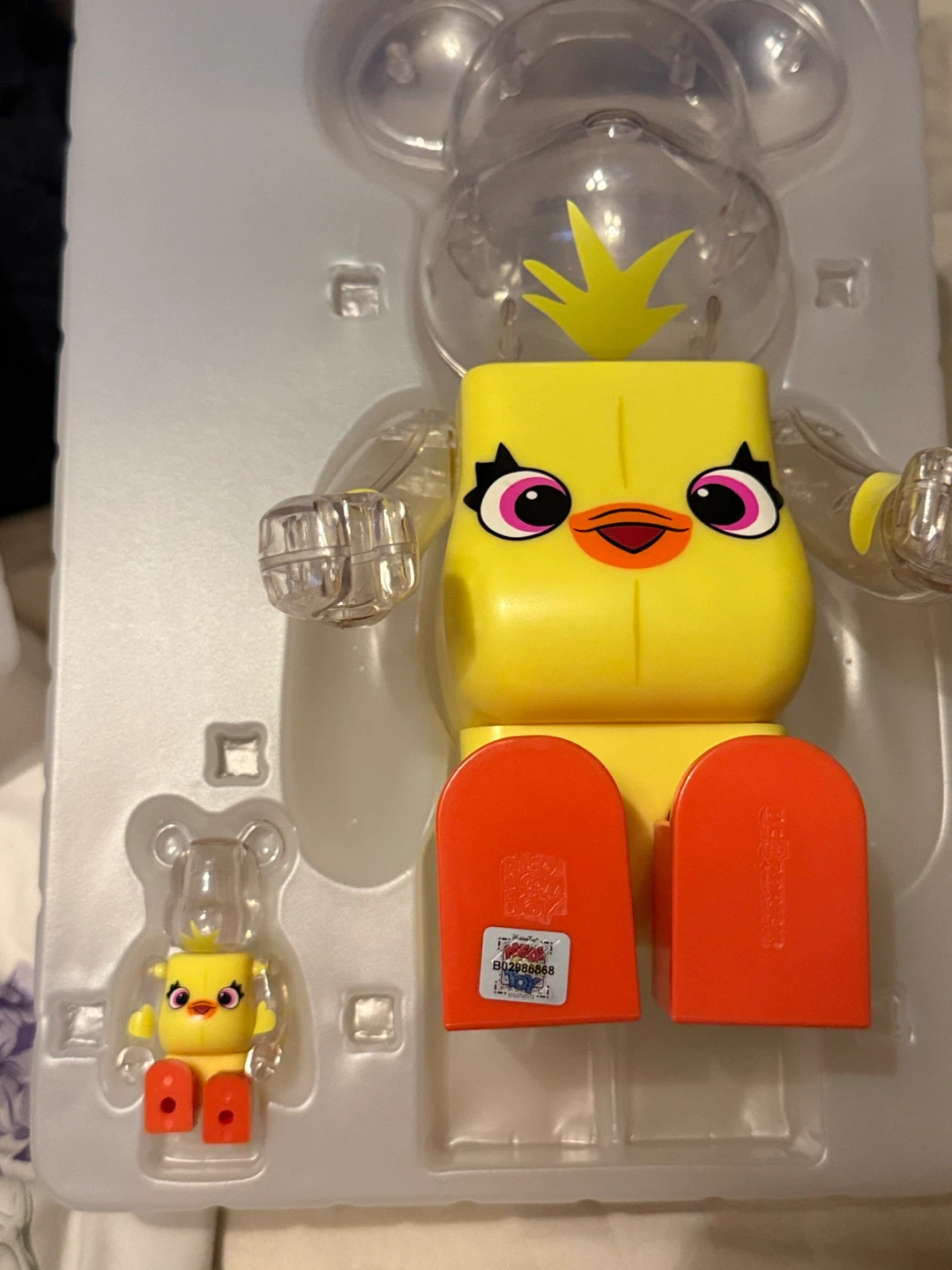 BE@RBRICK Ducky 100% & 400% Figure Set - photo 4