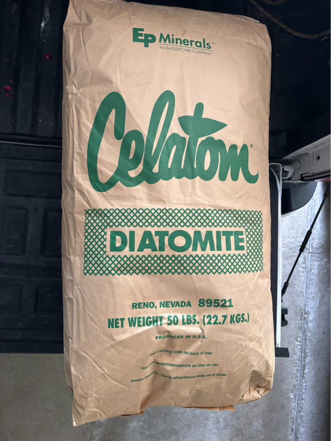 EP Minerals Celatom Diatomite - 50 LBS.