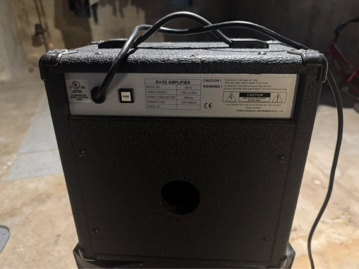 Silvertone BA Xs Bass Amplifier - photo 2