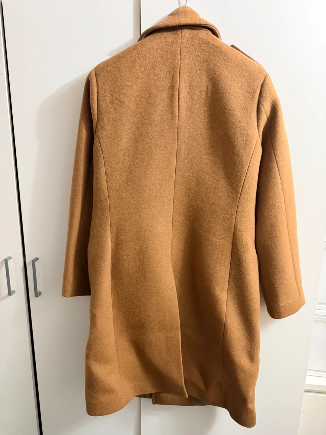 Simons Double-Breasted Wool Blend Coat - photo 2