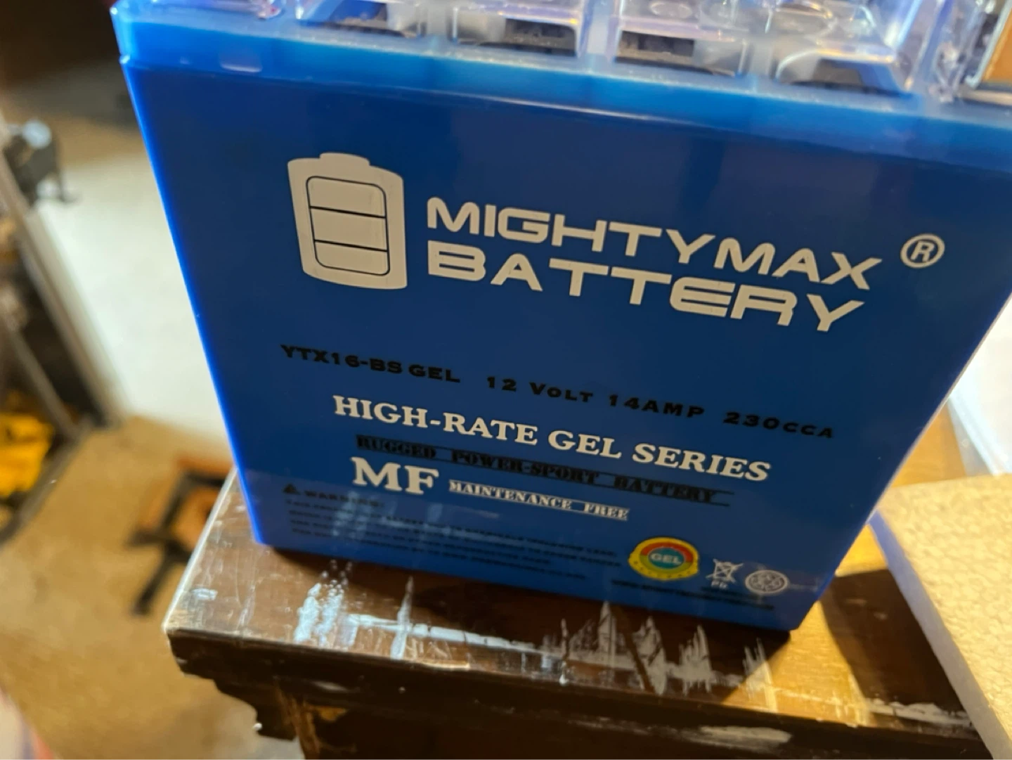 Brand new motorcycle battery for sale - photo 3