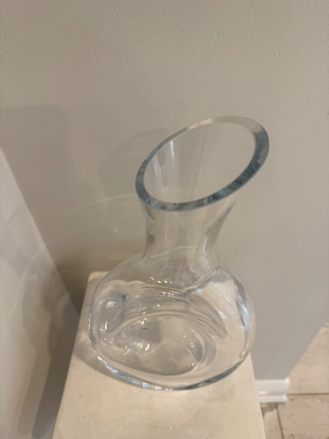 🌱Glass Wine Decanter with Internal Bubble Accent - photo 4