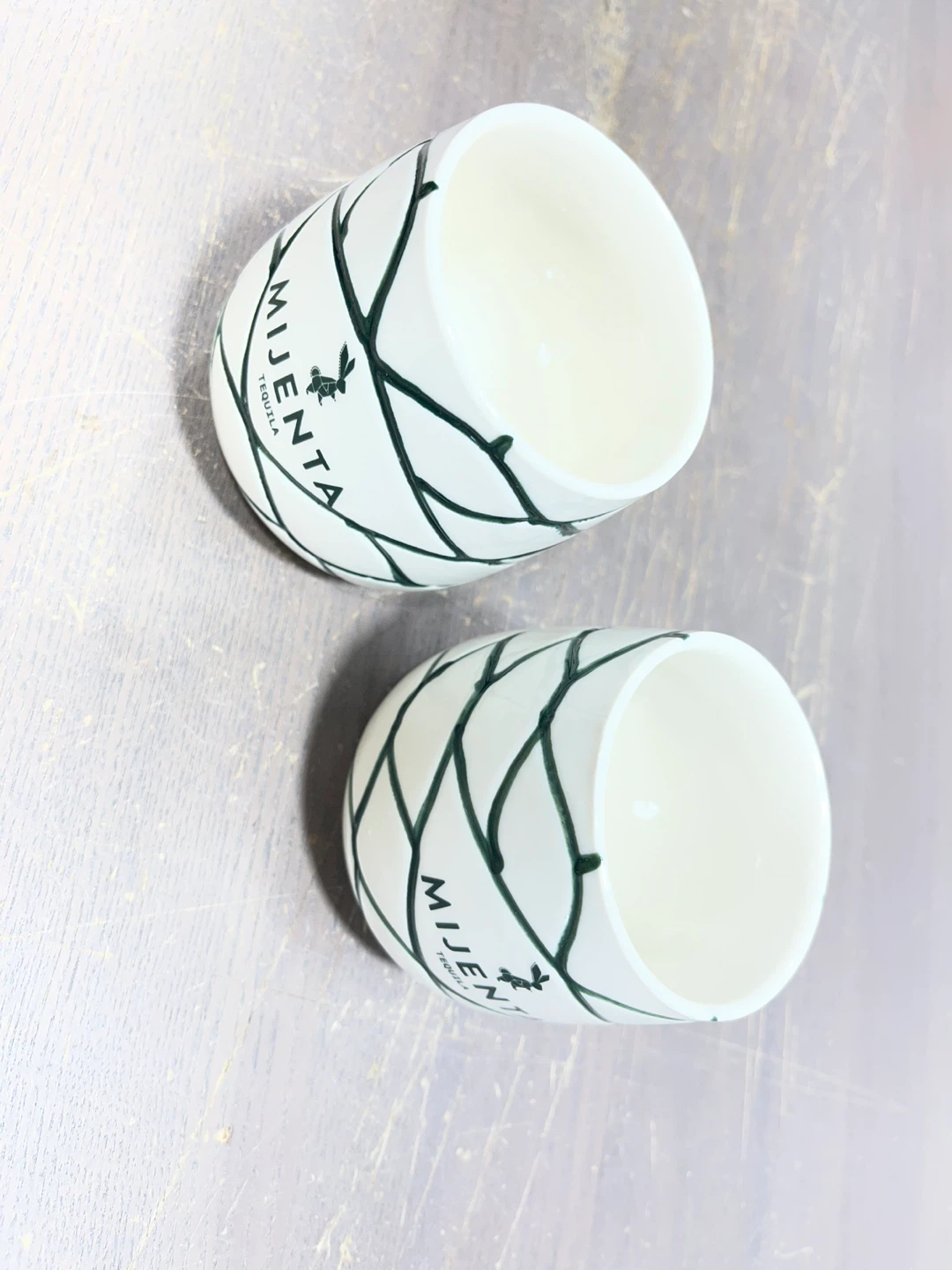 Mijenta Tequila Shot Glasses Set of 2