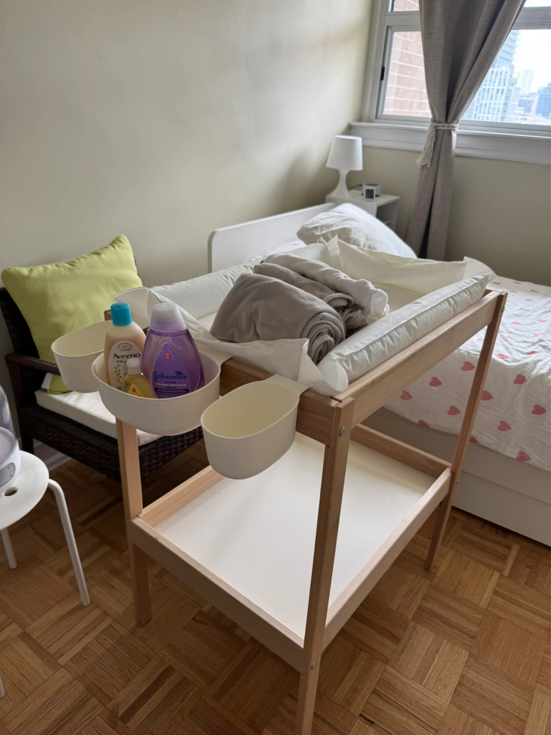 Wooden Baby Changing Station IKEA