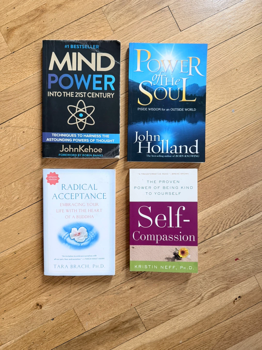 Lot of 4 Self-Help Books