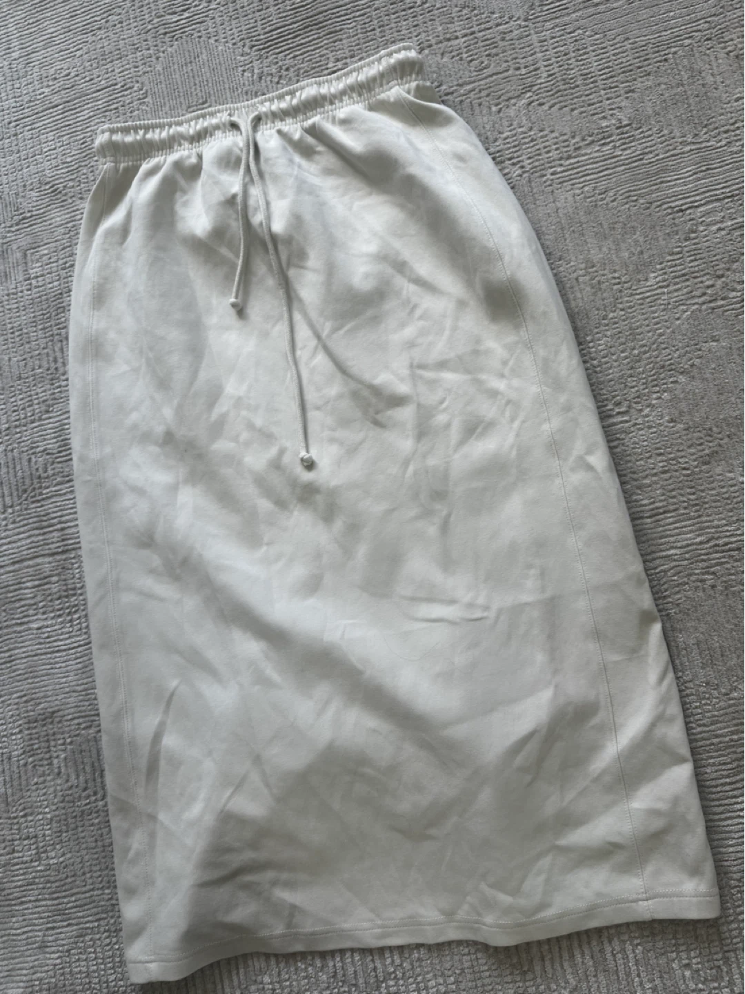 Zara Beige Midi Skirt - Size L - photo 2